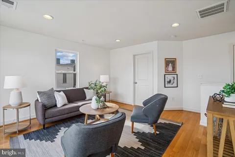 a view of a building with a street