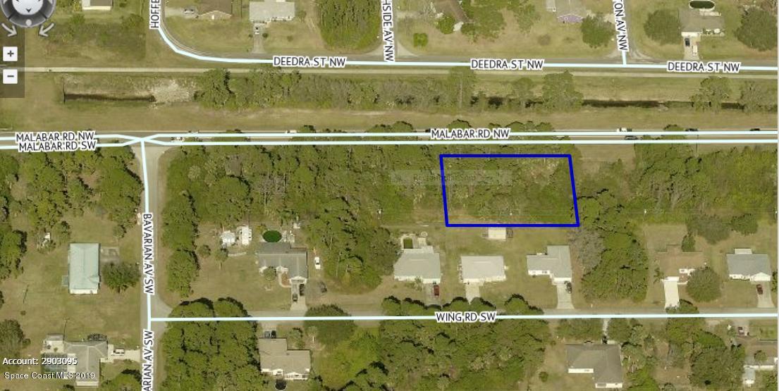 1360 Malabar Road Palm Bay, FL 32908 - Photo 1 of 1 1360 Malabar Rd. Eagle view