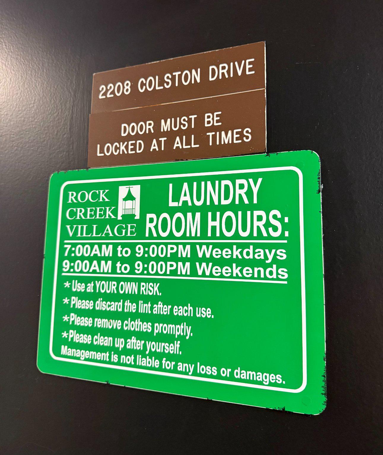 2202 Colston Drive, Unit 102 Silver Spring, MD 20910 - Photo 31 of 38 a sign on the wall with a sign on the wall