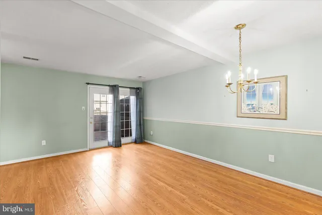 a view of an empty room with window