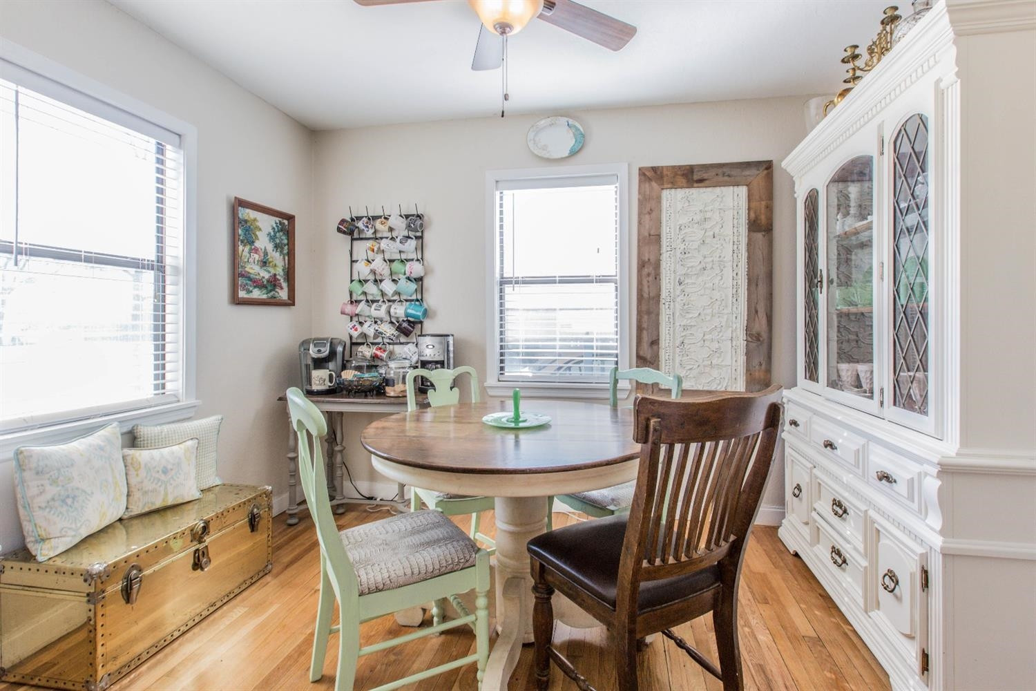 2806 30th Street Lubbock, TX 79410 - Photo 4 of 10 a dining room with furniture a chandelier and window