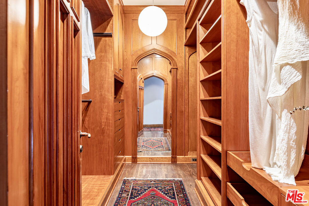 3701 Shannon Road Los Angeles, CA 90027 - Photo 19 of 54 a view of an entryway with wooden floor and door