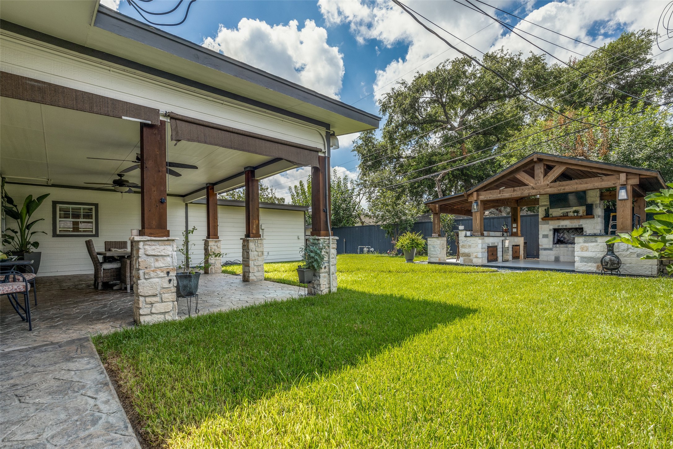 7953 Hammerly Boulevard Houston, TX 77055 - Photo 23 of 24 a view of a house with a yard porch and sitting area
