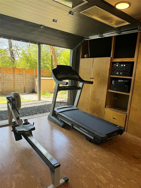 2109 Riverview Street, Unit A Austin, TX 78702 - Photo 30 of 32 a room with gym equipment