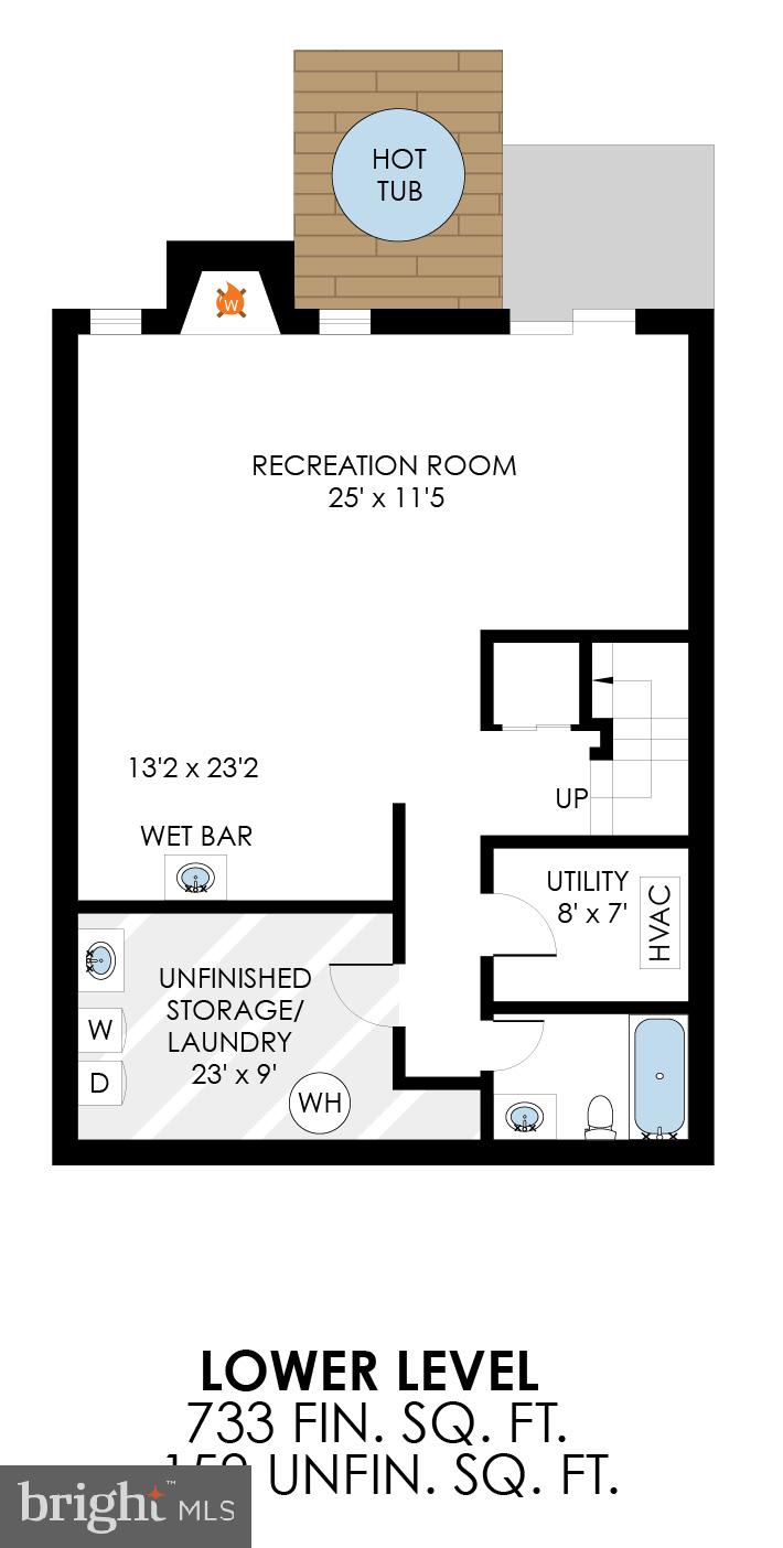 2247 Cedar Cove Court Reston, VA 20191 - Photo 46 of 46 Lower Level Floor Plan