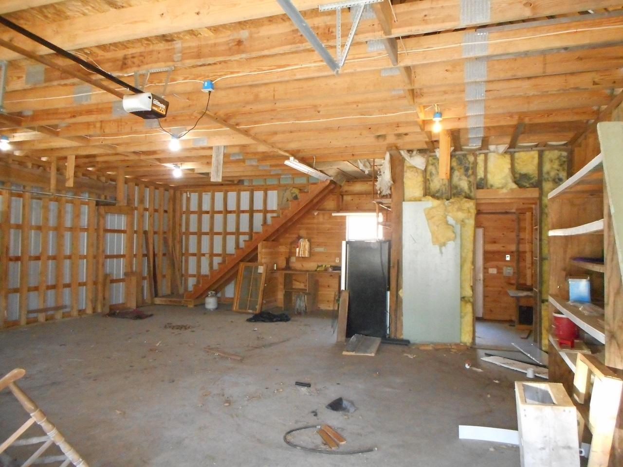 66 Deer Hill Road Freedom, ME 04941 - Photo 9 of 25 Garage Interior