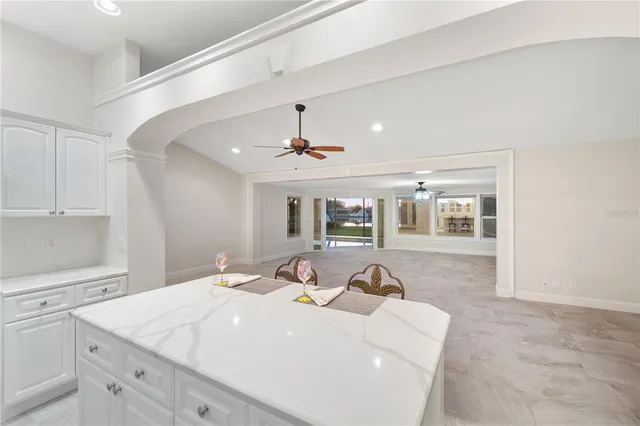 a very nice looking room with a large window