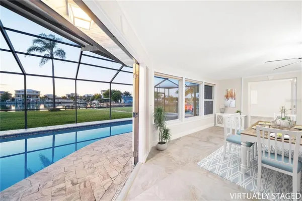 a view of small pool