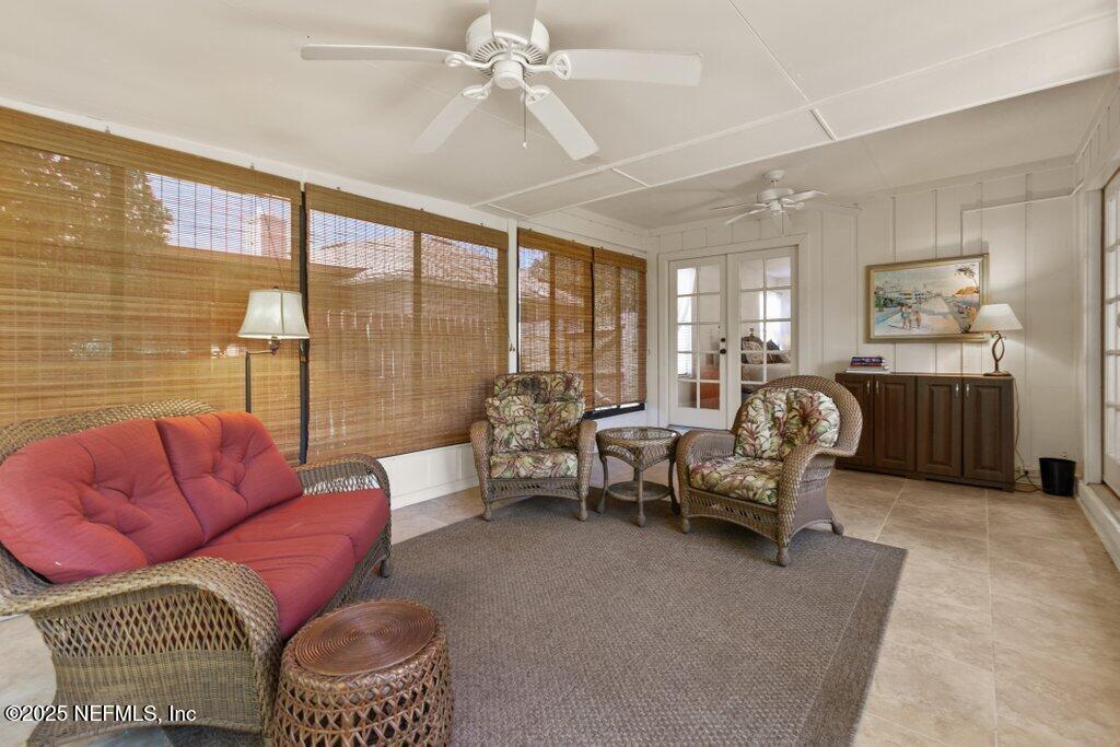 511 Valley Forge Road East Neptune Beach, FL 32266 - Photo 35 of 56 Sunroom with access from primary and LR
