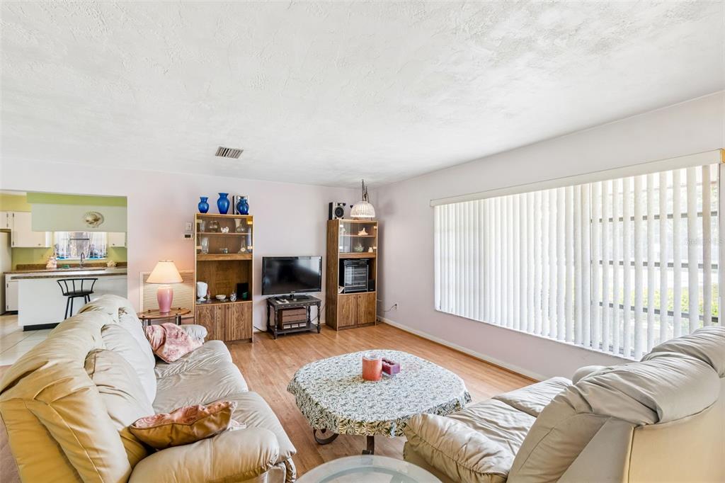 2059 Waterfall Drive Spring Hill, FL 34608 - Photo 3 of 26 a living room with furniture and a wooden floor