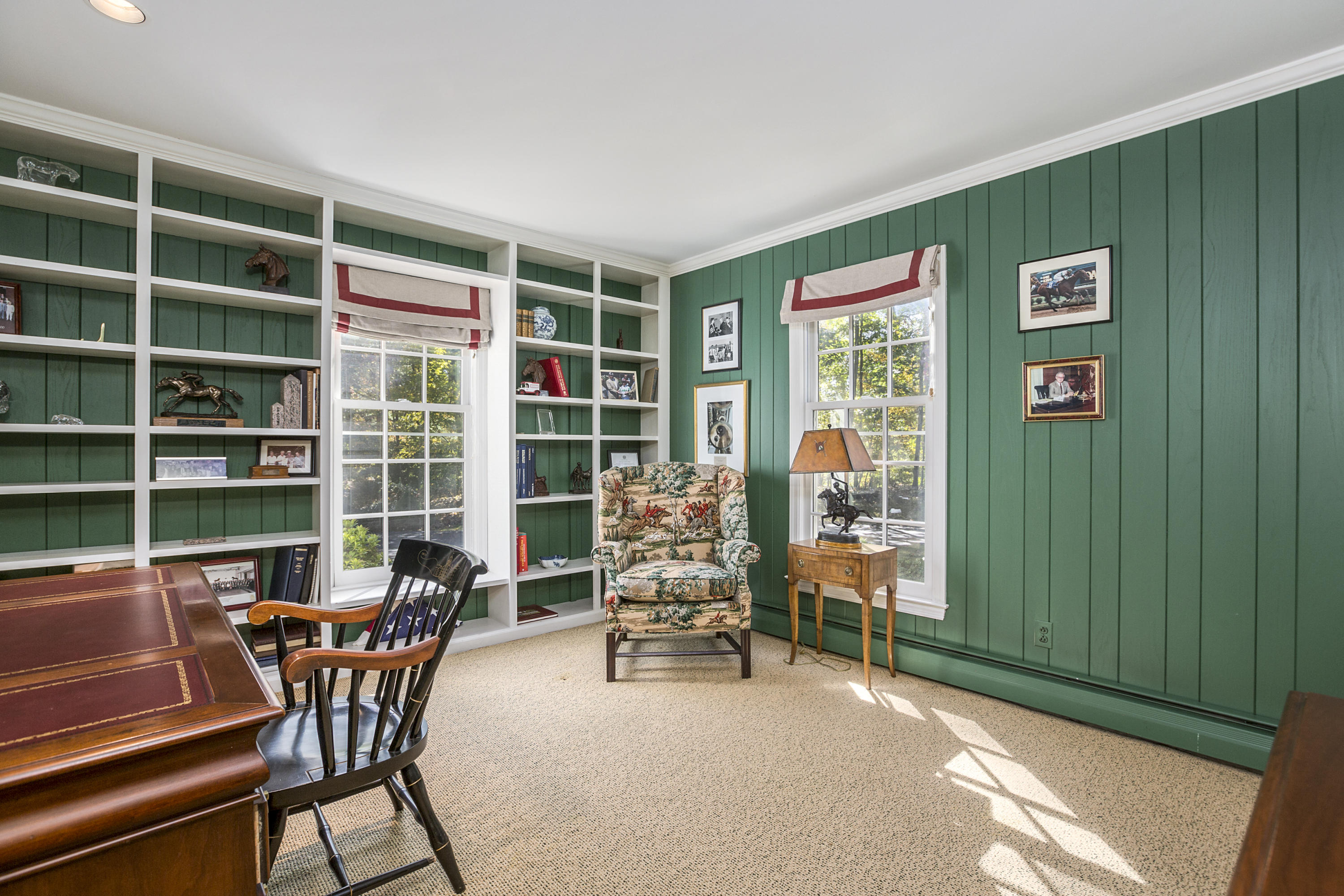 75 Delafield Island Road Darien, CT 06820 - Photo 14 of 28 a work room with furniture and a potted plant