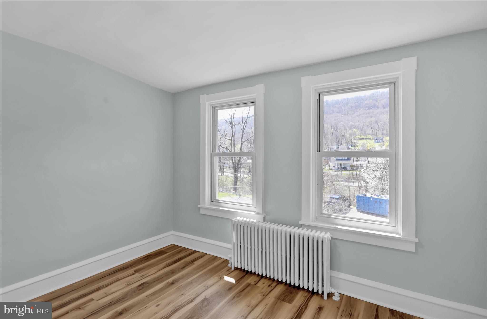 1425 Old River Road Birdsboro, PA 19508 - Photo 29 of 29 a view of an empty room with wooden floor and a window