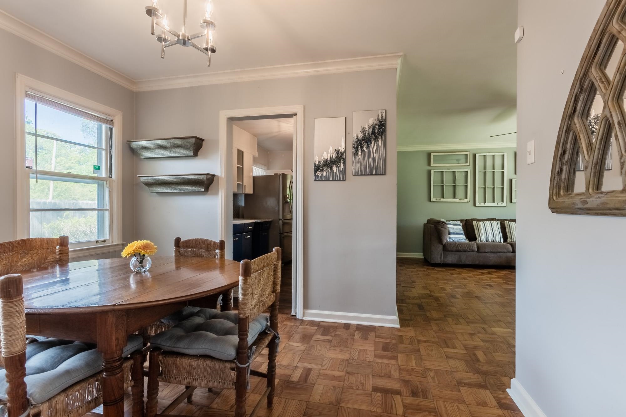 4722 Sequoia Road Memphis, TN 38117 - Photo 8 of 23 a view of a dining room with furniture and window