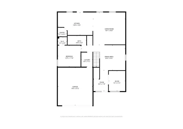a picture of a floor plan