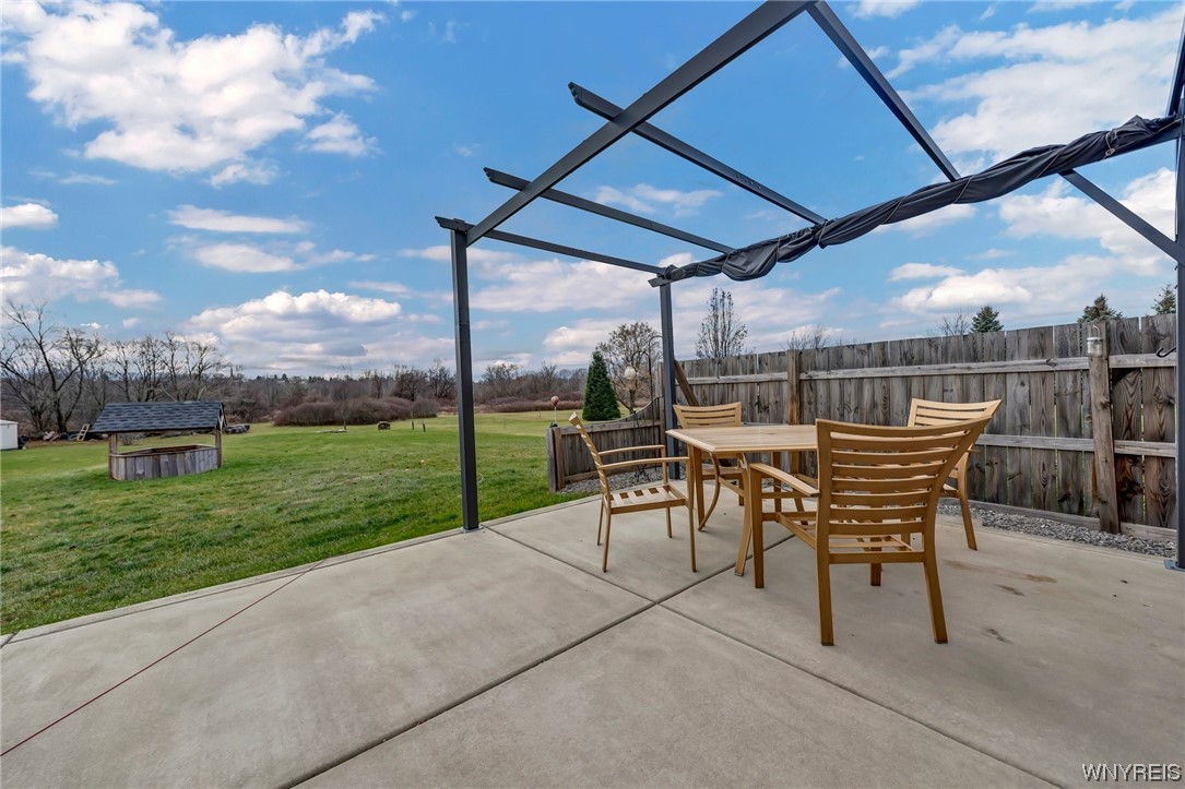 2934 Lower Mountain Road Lewiston, NY 14131 - Photo 37 of 43 Patio with pergola