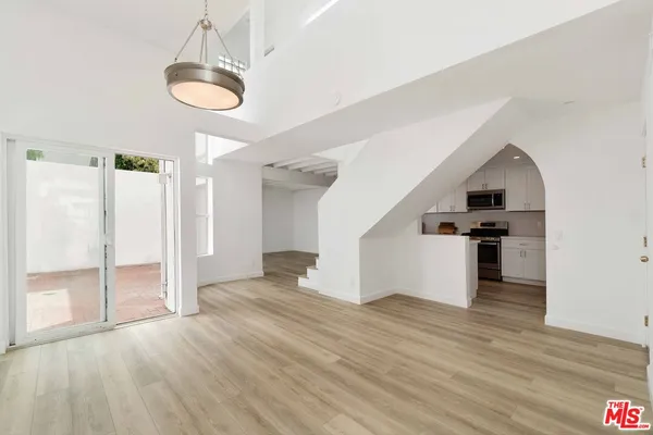 wooden floor in an empty room with wooden floor