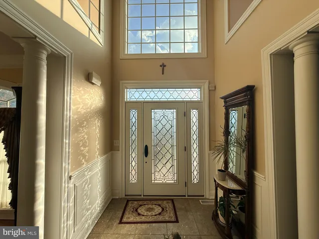 a view of a entryway door