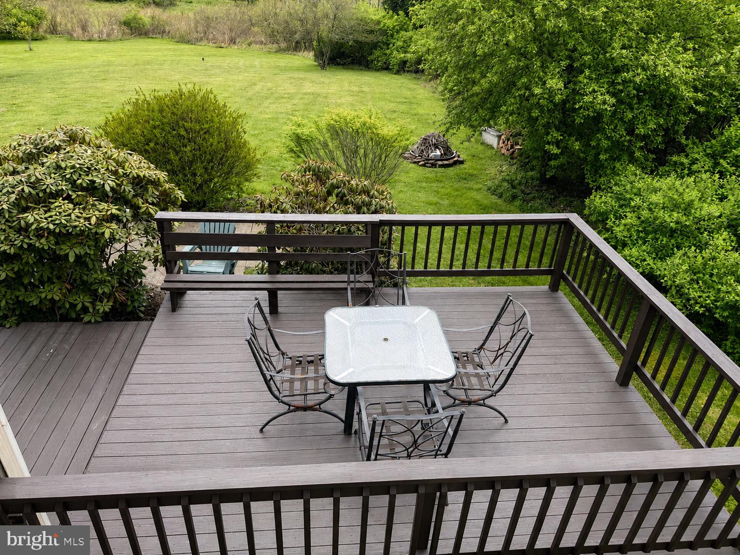 303 Flickerwood Road Kane, PA 16735 - Photo 22 of 25 a view of a balcony with mountain view and wooden floor