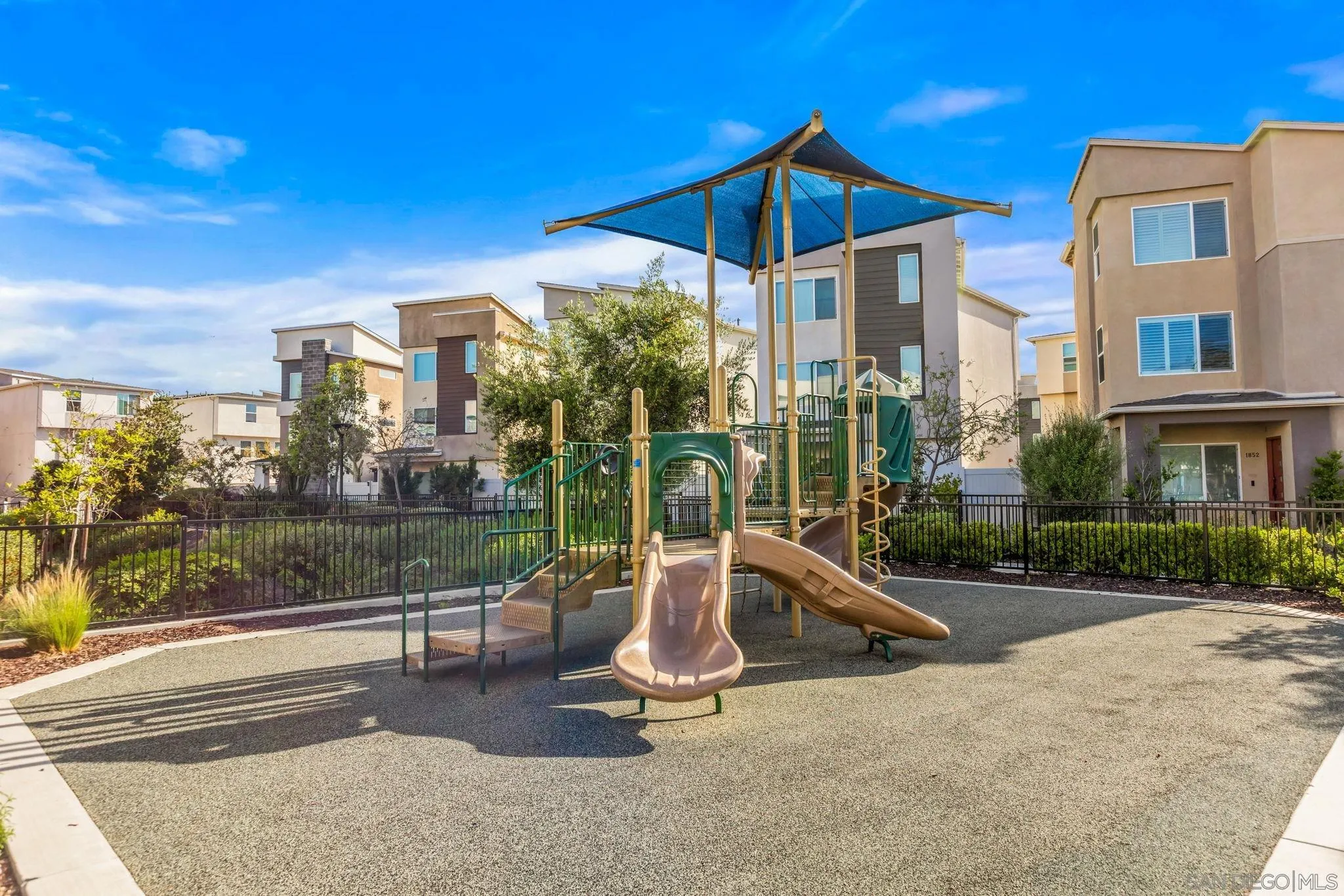 1922 Strata Street, Unit 5 Chula Vista, CA 91915 - Photo 37 of 45 a view of a swimming pool with a patio