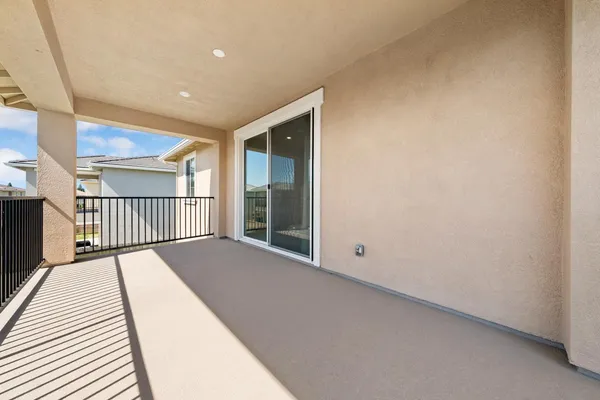 a view of a balcony