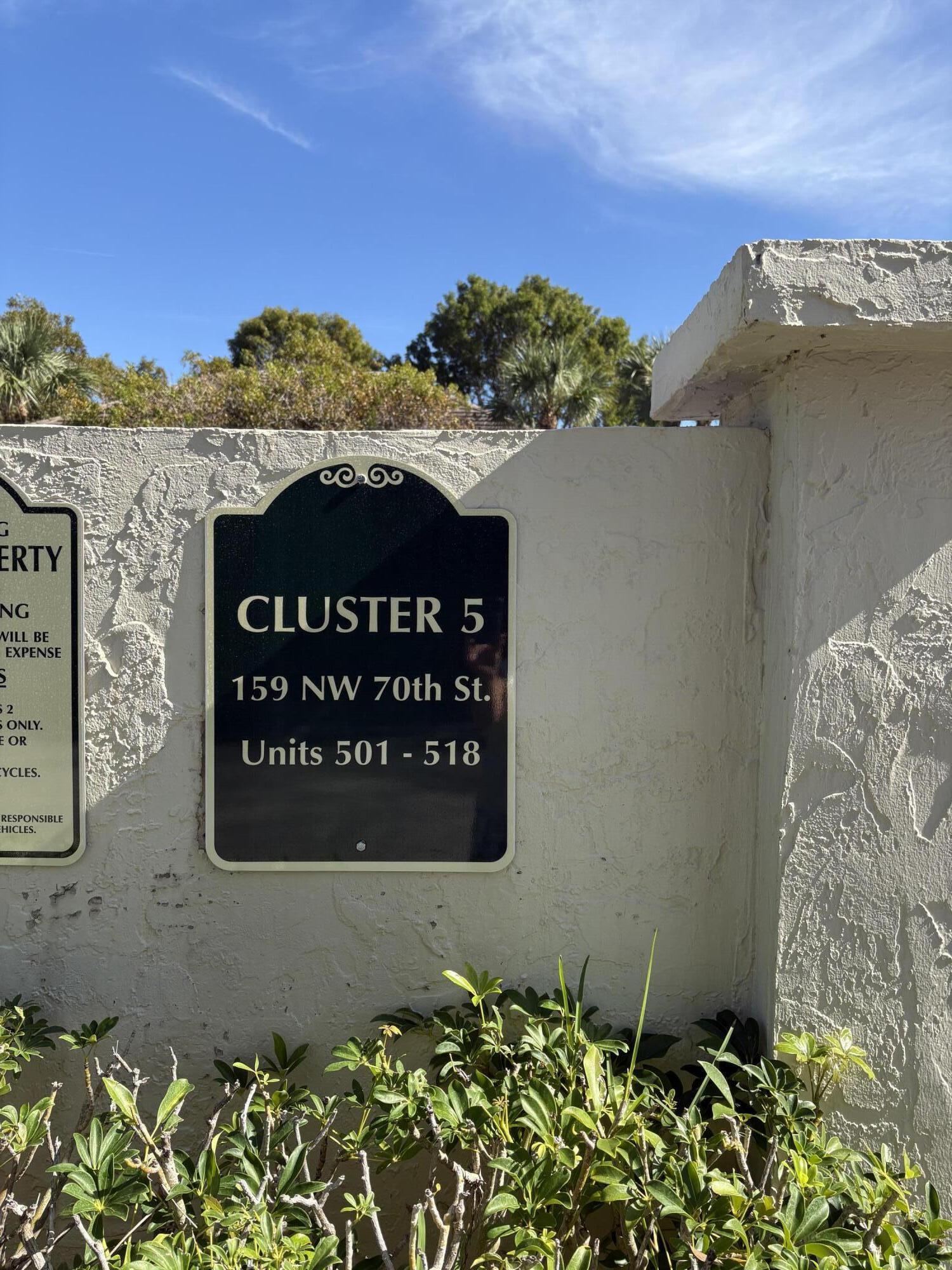 159 Northwest 70th Street, Unit 518 Boca Raton, FL 33487 - Photo 10 of 15 Cluster 5 Pkg Sp R