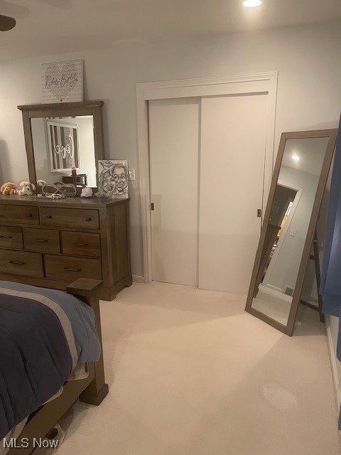 178 Patterson Road Weirton, WV 26062 - Photo 17 of 50 Bedroom with light carpet and a closet