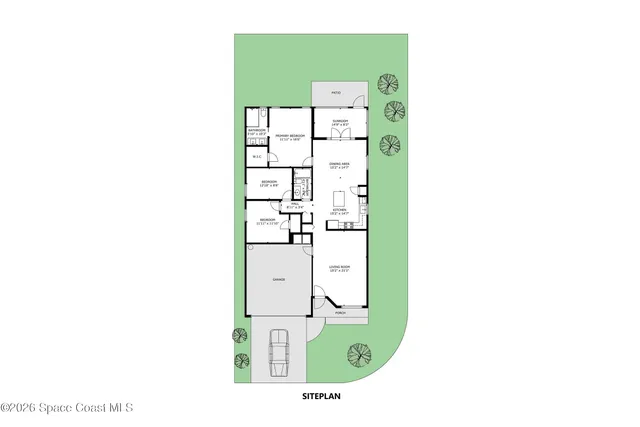 a picture of a floor plan