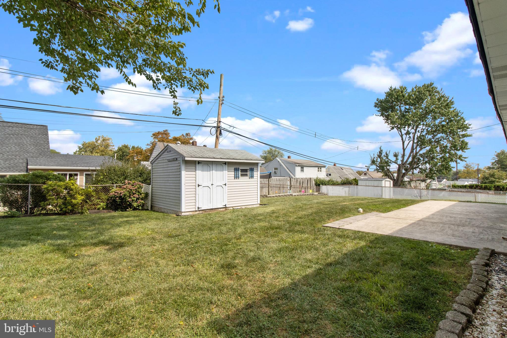 74 Ridge Lane Levittown, PA 19055 - Photo 23 of 25 Back Yard and shed