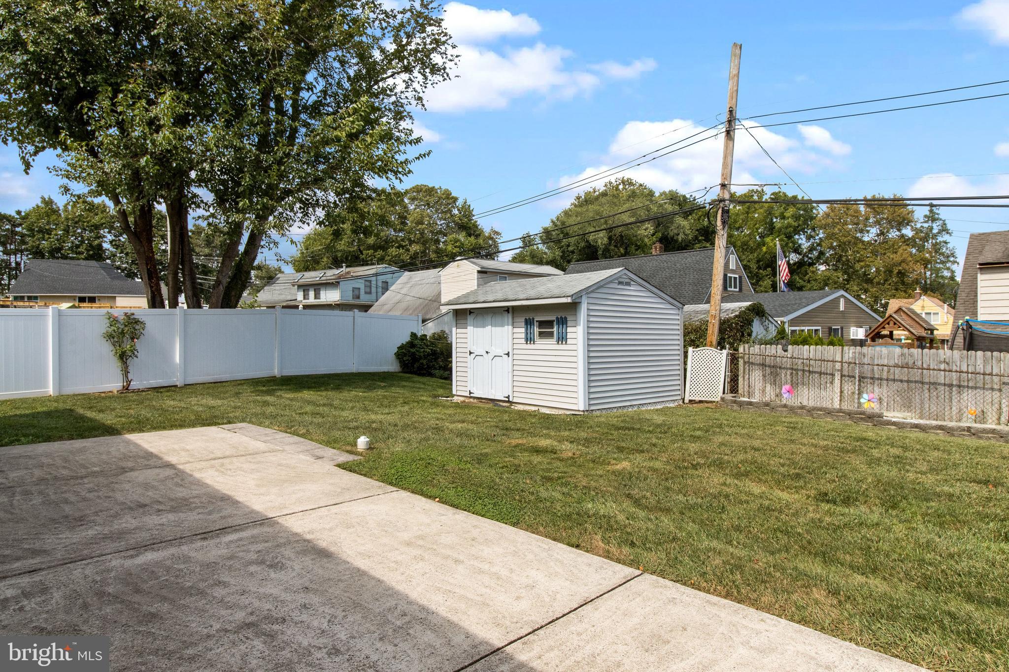 74 Ridge Lane Levittown, PA 19055 - Photo 24 of 25 Back yard and shed