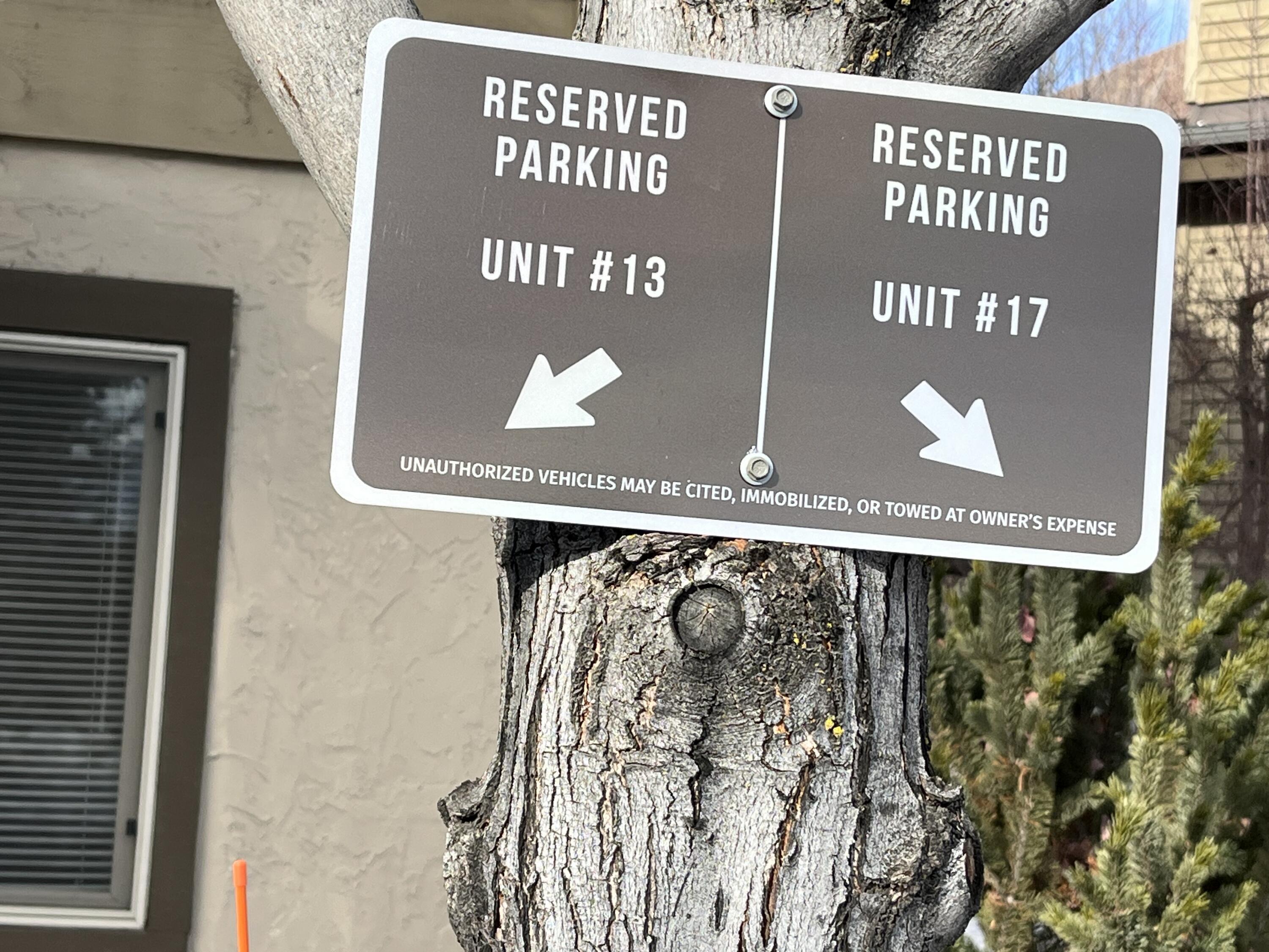 121 4 Seasons Way, Unit 13 Ketchum, ID 83340 - Photo 2 of 51 Unit #13 parking space at front door