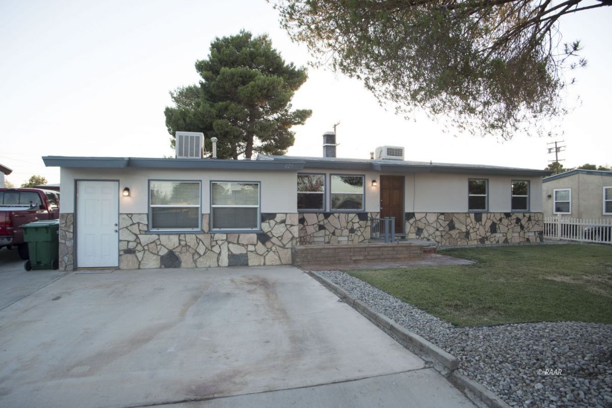429 North Florence Street Ridgecrest, CA 93555 - Photo 1 of 1 a view of a house with a yard
