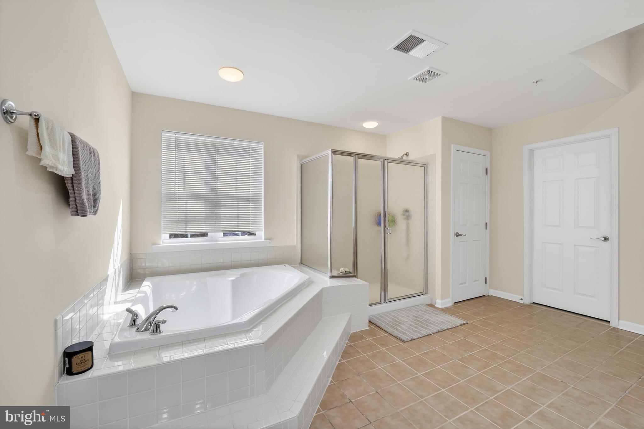 16101 Venice Road Aquasco, MD 20608 - Photo 40 of 61 a spacious bathroom with a tub sink and mirror