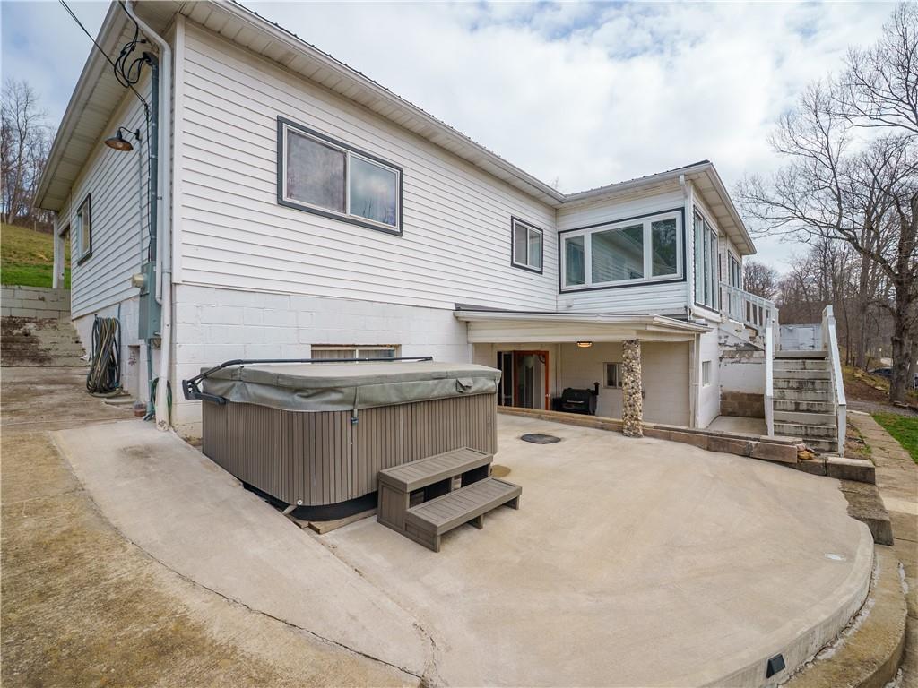 893 Dillie Road Prosperity, PA 15329 - Photo 11 of 42 Hot tub