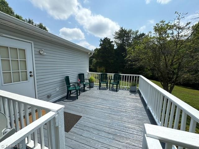 390 Apple Road Reidsville, NC 27320 - Photo 9 of 37 Back Deck
