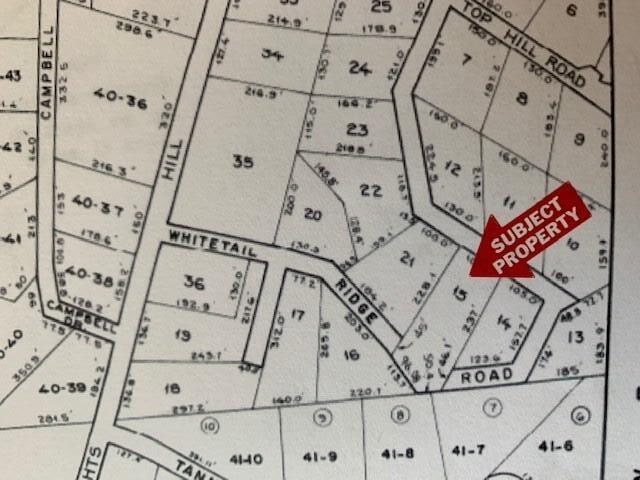 Lot 15 Whitetail Ridge Road Bridgton, ME 04009 - Photo 2 of 2 Plot Plan - Whitetail Ridge