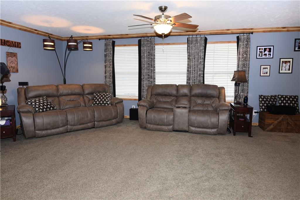 109 Clarksville Road Clarksville, PA 15322 - Photo 5 of 18 huge living room with open floor plan 22x13