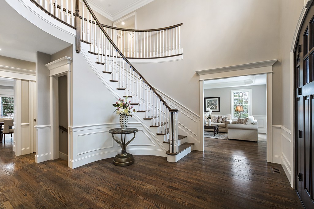 6 Johnson Road Winchester, MA 01890 - Photo 4 of 30 a view of entryway and hall with wooden floor