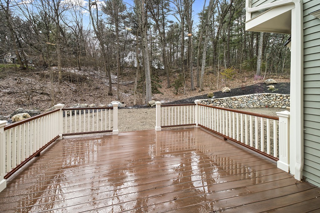 6 Johnson Road Winchester, MA 01890 - Photo 10 of 30 a view of backyard with deck