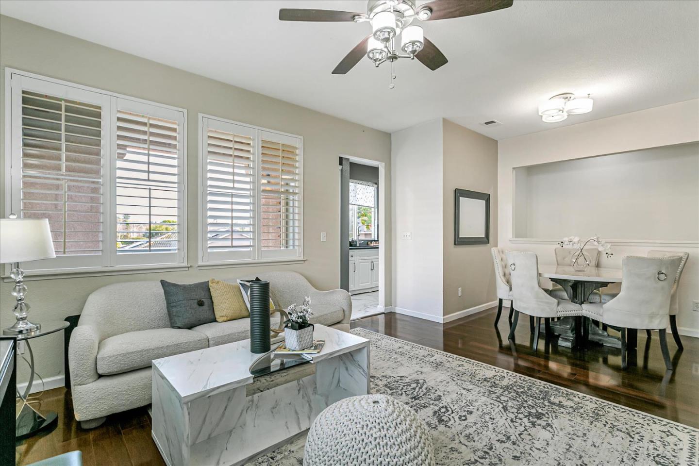3657 Jasmine Circle San Jose, CA 95135 - Photo 11 of 62 a living room with furniture and wooden floor