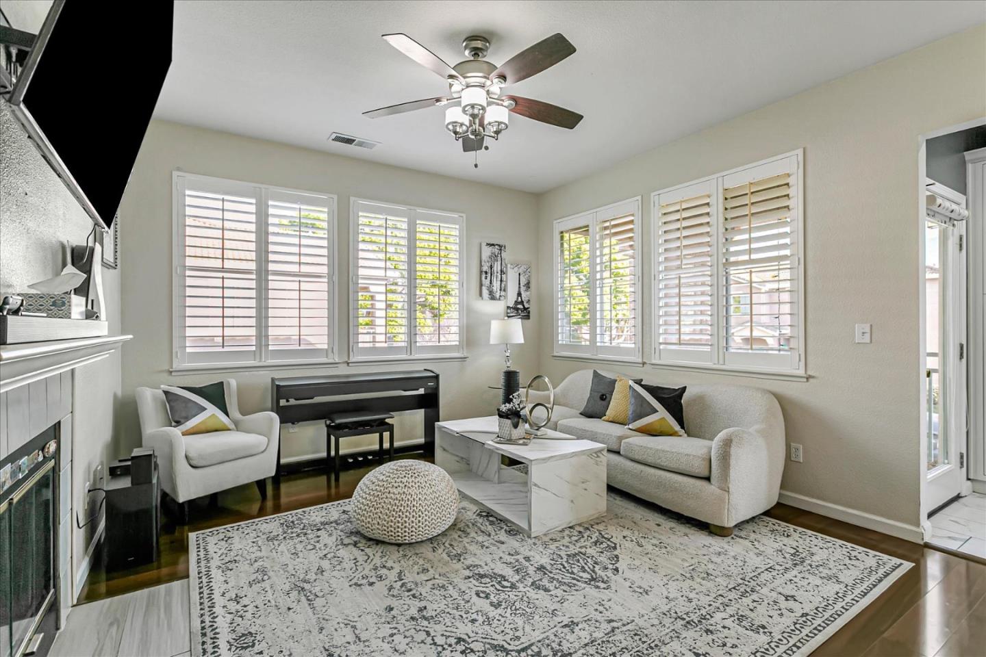 3657 Jasmine Circle San Jose, CA 95135 - Photo 9 of 62 a living room with furniture and a large window