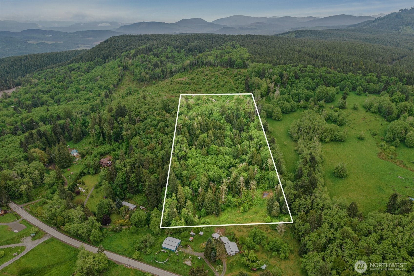 0 Salmon Creek Road Mossyrock, WA 98564 - Photo 4 of 4 a view of a tennis court