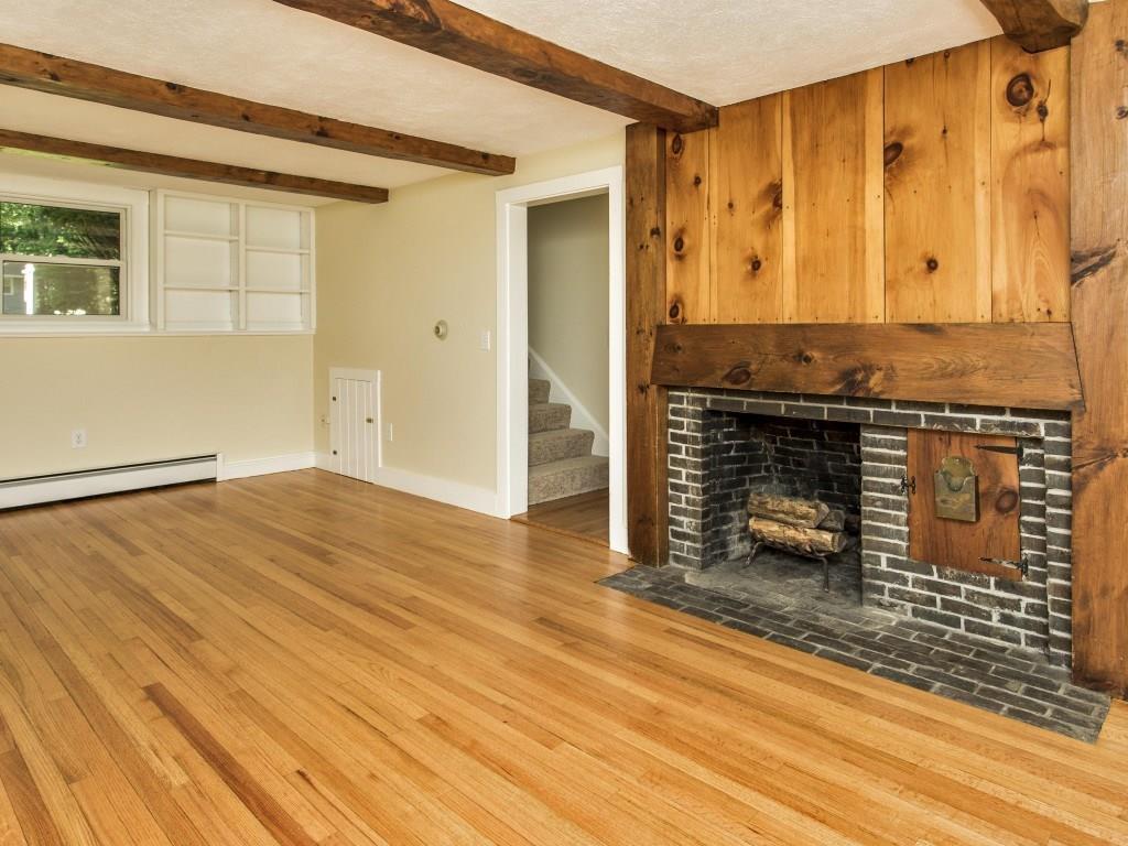 33 Skillin Road Cumberland, ME 04021 - Photo 13 of 32 A view of the living room with fireplace