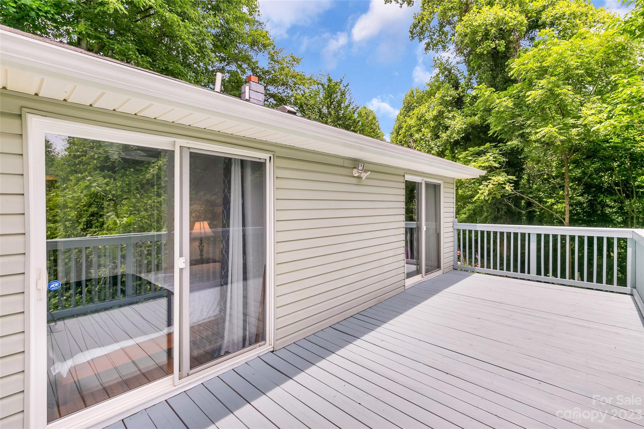 83 East View Street Marion, NC 28752 - Photo 16 of 24 a view of a wooden deck