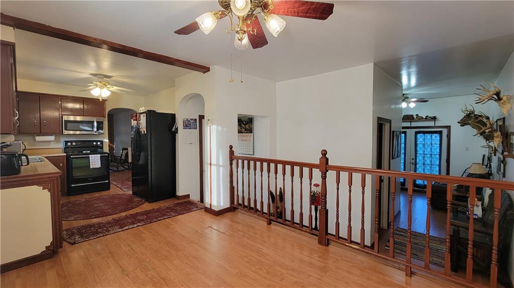 1245 Blacks Hill Road Boswell, PA 15531 - Photo 10 of 48 a view of a hallway with a dining table chairs