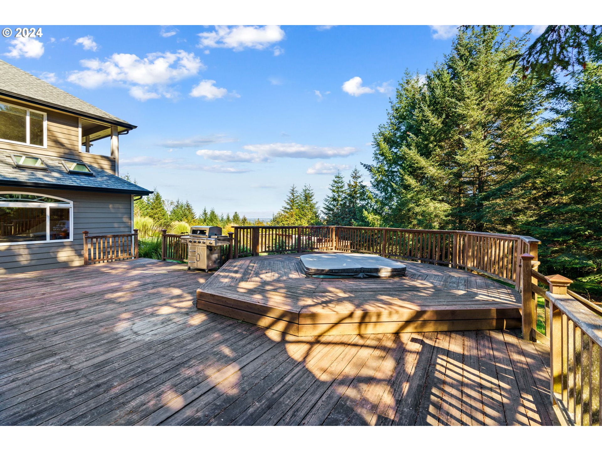 25241 Hall Road Cheshire, OR 97419 - Photo 38 of 48 a view of a swimming pool with a patio