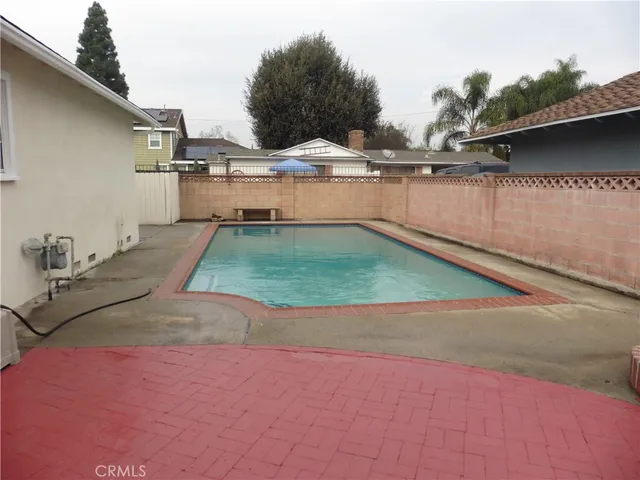 a backyard of a house