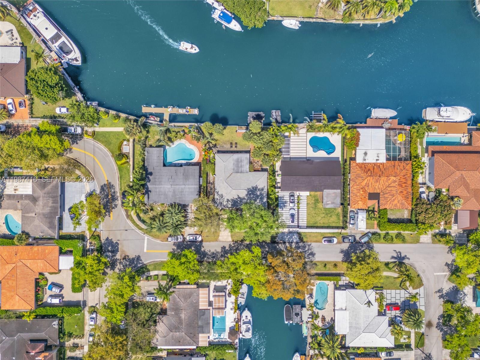1995 Ixora Road North Miami, FL 33181 - Photo 9 of 30 an aerial view of multiple house