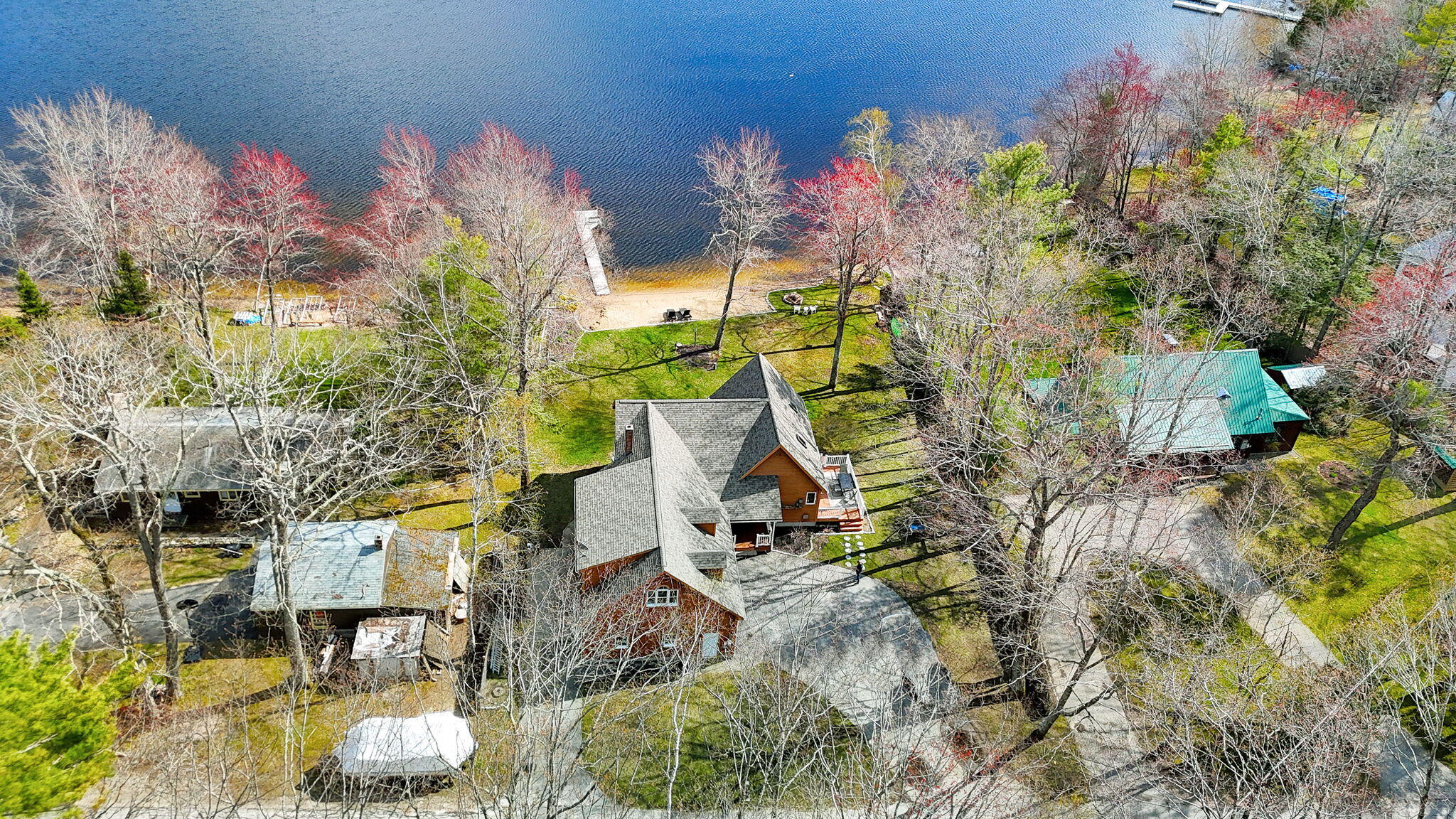 5 Cole Road Raymond, ME 04071 - Photo 9 of 53 From above
