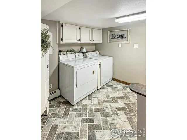 a view of a garage with wooden wall