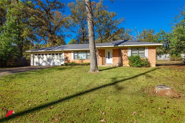 front view of house with a yard
